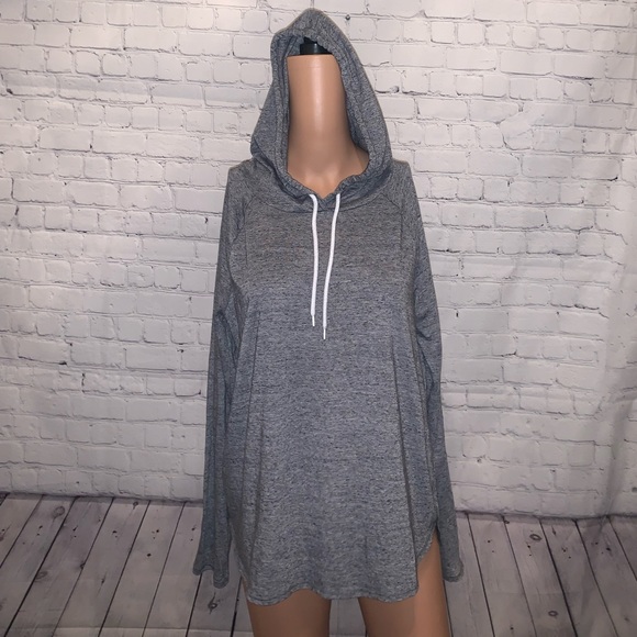 SO Tops - SO Perfect Hoodie Gray Sweatshirt size XL